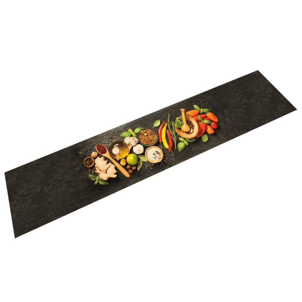 Vidaxl (Spices, 60 X 300 Cm) Kitchen Rug Anti Fatigue Mat Runner Rug Washable Floor Carpet Velvet