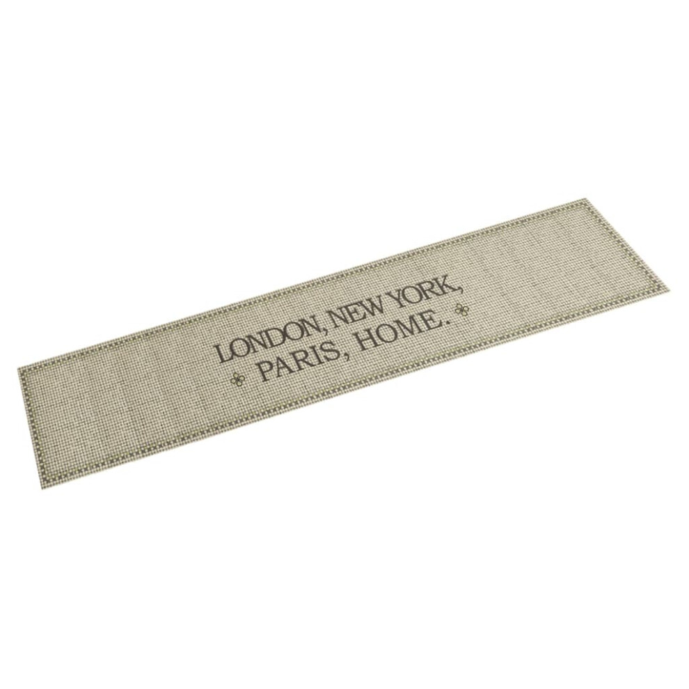 Photos - Area Rug VidaXL   Kitchen Rug Anti Fatigue Mat Runner Rug Washable Floor Carpet Velvet (capital home, 60 x 300 cm)