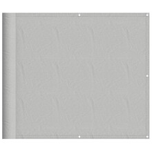 (light grey, 90 x 300 cm) vidaXL Balcony Screen Outdoor Privacy Screen Fence Patio Screen Oxford Fabric
