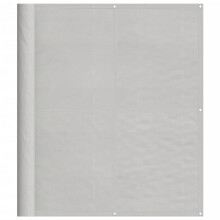 (light grey, 120 x 600 cm) vidaXL Balcony Screen Outdoor Privacy Screen Fence Patio Screen Oxford Fabric