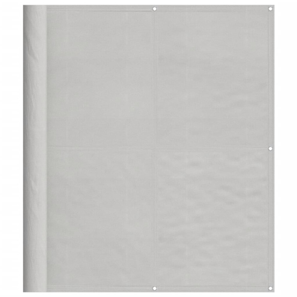 Vidaxl (Light Grey, 120 X 600 Cm) Balcony Screen Outdoor Privacy Screen Fence Patio Screen Oxford Fabric