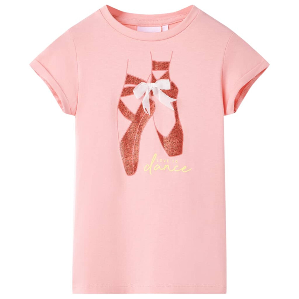 (pink, 140 (9-10y)) Kids' T-shirt Short Sleeves Tee Children's T Shirt Toddler Kids' Top Pink 128