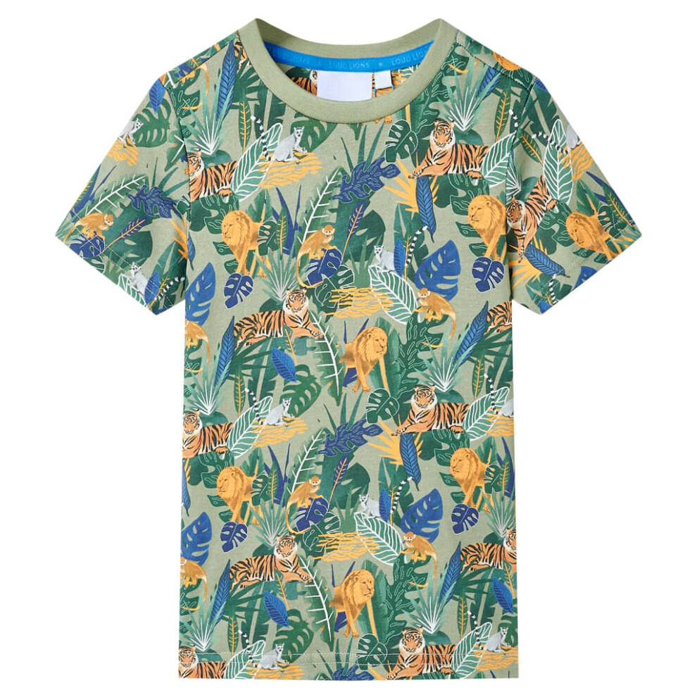 Vidaxl (140 (9-10Y)) Kids' T-Shirt With Short Sleeves Tee Toddler Children T Shirt Multicolour 128 Not,Specified
