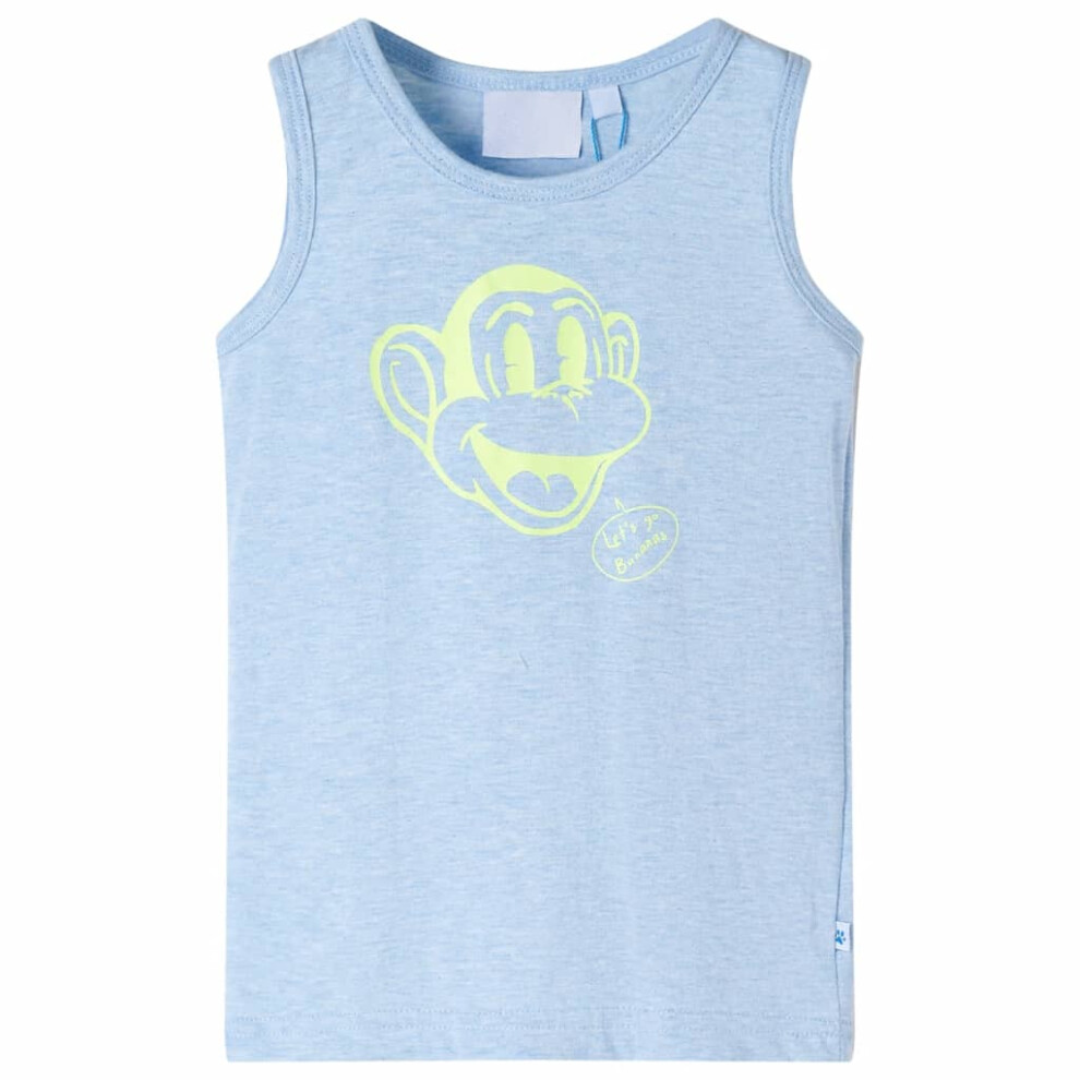 (light blue, 92 (1.5-2y)) Kids' Tank Top Sleeveless Children's Camisole Undershirt Vest Kids' Clothes