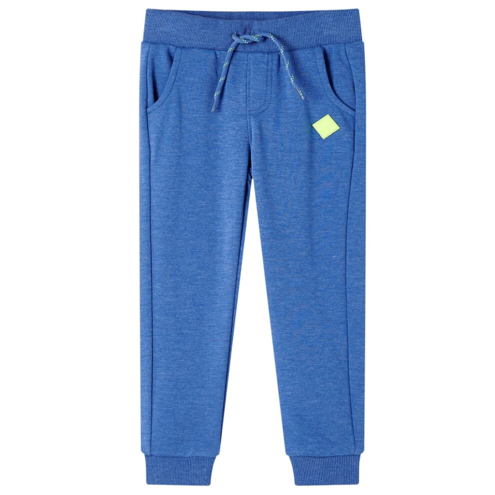 Vidaxl (, 104 (3-4Y)) Kids' Sweatpants Children's Trousers School Sports Tracksuit Jogger Bottoms Blue