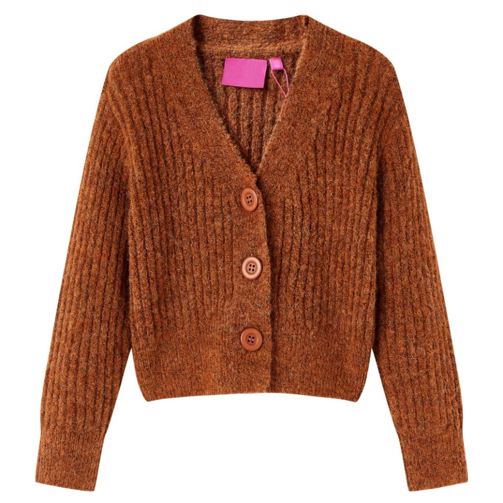 (92 (1.5-2y)) Kids' Cardigan Long Sleeve Coats Toddler Kids Children's Knit Sweater Knitted