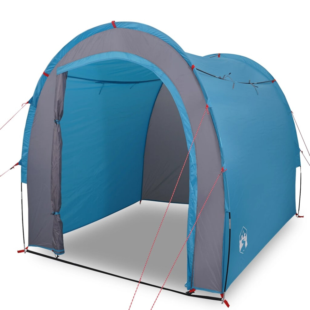 Vidaxl (Blue) Storage Tent Garden Bicycle Storage Shed Outdoor Bike Tent 185T Taffeta Blue