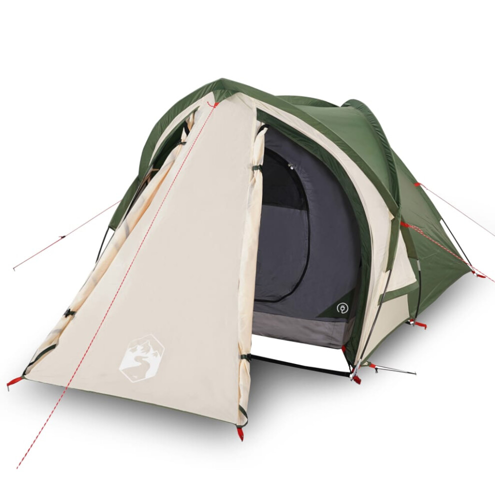 Vidaxl (Green) Camping Tent 2 Persons Outdoor Hiking Portable Dome Tent Waterproof