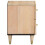 VidaXL (2 pcs) vidaXL Bedside Cabinets Bedroom Nightstand Side Table 2 pcs Solid Wood Mango 5