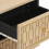 VidaXL (2 pcs) vidaXL Bedside Cabinets Bedroom Nightstand Side Table 2 pcs Solid Wood Mango 8