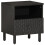 VidaXL (black, 2 pcs/solid mango wood) vidaXL Bedside Cabinets Nightstand Bed Cabinet Side Table End Table Solid Wood 2