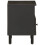 VidaXL (black, 2 pcs/solid mango wood) vidaXL Bedside Cabinets Nightstand Bed Cabinet Side Table End Table Solid Wood 5