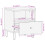 VidaXL (natural, 1 pcs/solid mango wood) vidaXL Bedside Cabinets Nightstand Bed Cabinet Side Table End Table Solid Wood 10