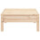 VidaXL vidaXL Gartensofa 2-Sitzer mit Hocker Massivholz Kiefer 8