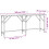 VidaXL (grey sonoma, 180 x 29 x 75 cm) vidaXL Console Table Accent End Table Hallway Side Sofa Table Engineered Wood 4