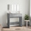 VidaXL (concrete grey) vidaXL Dressing Table with Mirror Cosmetic Table Makeup Table Vanity Desk 3
