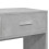 VidaXL (concrete grey) vidaXL Dressing Table with Mirror Cosmetic Table Makeup Table Vanity Desk 8