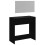 VidaXL (black) vidaXL Dressing Table with Mirror Cosmetic Table Makeup Table Vanity Desk 7