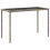 VidaXL vidaXL Gartentisch mit Glasplatte Hellgrau 115x54x74 cm Poly Rattan 6