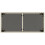 VidaXL vidaXL Gartentisch mit Glasplatte Hellgrau 115x54x74 cm Poly Rattan 7