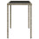 VidaXL vidaXL Gartentisch mit Glasplatte Hellgrau 115x54x74 cm Poly Rattan 5