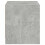 VidaXL (concrete grey, 2 pcs) vidaXL Bedside Cabinets with Glass Doors Nightstand Bed Side Table End Table 8