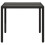 VidaXL vidaXL Gartentisch mit Glasplatte Schwarz 90x90x75 cm Poly Rattan 5