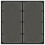 VidaXL vidaXL Gartentisch mit Glasplatte Schwarz 90x90x75 cm Poly Rattan 7