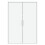VidaXL (white) vidaXL Sideboard Storage Cupboard Side Cabinet Highboard Black Engineered Wood 5