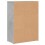 VidaXL (concrete grey) vidaXL Sideboard Storage Cupboard Cabinet Highboard White Engineered Wood 7
