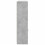 VidaXL vidaXL Bookcase with Doors Bookshelf Cabinet Concrete Grey Engineered Wood 8
