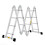 Multifunctional Fold Step Ladder 4.7M With 2 Scaffold Working Platform 2