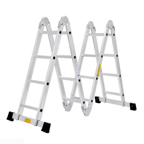 Multifunctional Fold Step Ladder 4.7M With 2 Scaffold Working Platform 1