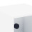 VidaXL vidaXL Bedside Cabinets with Glass Doors Nightstand Side End Table 2 pcs White 10