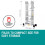 Multifunctional Fold Step Ladder 4.7M With 2 Scaffold Working Platform 7