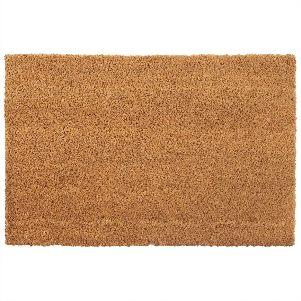 Vidaxl Door Mat Floor Mat Outdoor Mat Entrance Doormat Natural Tufted Coir