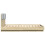 VidaXL vidaXL Bed Frame with Headboard Bed Sonoma Oak Small Double Engineered Wood 5