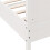 VidaXL vidaXL Bed Frame with Headboard White 180x200 cm Super King Solid Wood Pine 7
