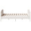 VidaXL vidaXL Bed Frame with Headboard White 180x200 cm Super King Solid Wood Pine 5