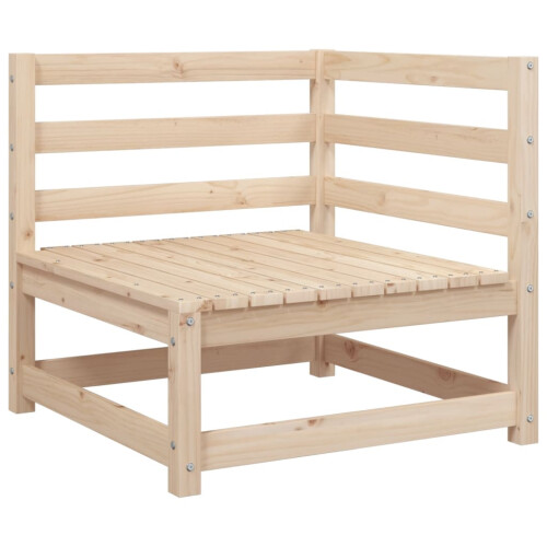 VidaXL vidaXL 8 Piece Patio Sofa Set Solid Wood Pine 2