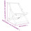 VidaXL vidaXL Folding Beach Chairs Garden Chairs Outdoor Chairs 2 pcs Grey Fabric 4