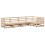 VidaXL vidaXL 5 Piece Patio Sofa Set Solid Wood Pine 2