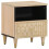 VidaXL vidaXL Bedside Cabinets Bedroom Nightstand Side Table 2 pcs Solid Wood Mango 1