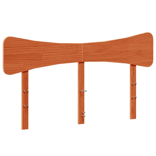VidaXL vidaXL Headboard Bed Header Bed Headboard Wax Brown 150 cm Solid Wood Pine 1
