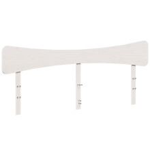 vidaXL Headboard Bed Header Bed Headboard Panel White 200 cm Solid Wood Pine