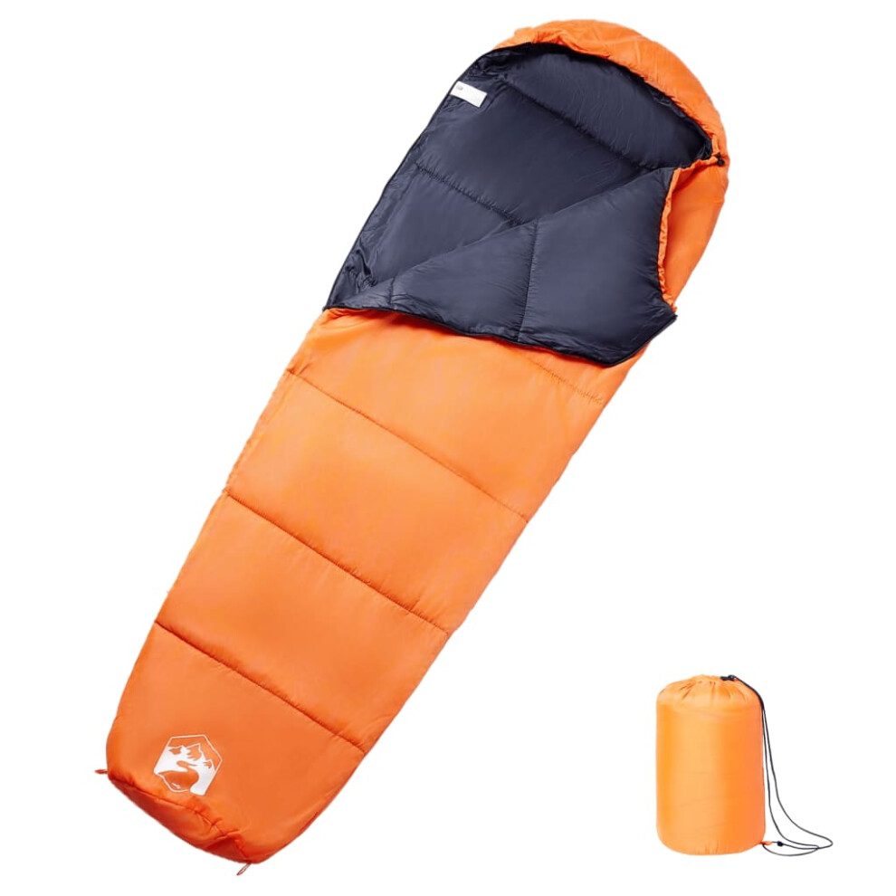 vidaXL Mummy Sleeping Bag for Adults Camping Hiking Sleeping Bag 3 Seasons