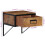 VidaXL vidaXL Bedside Cabinet Nightstand Side Table Bed Cabinet Solid Wood Mango 4