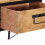 VidaXL vidaXL Bedside Cabinet Nightstand Side Table Bed Cabinet Solid Wood Mango 6