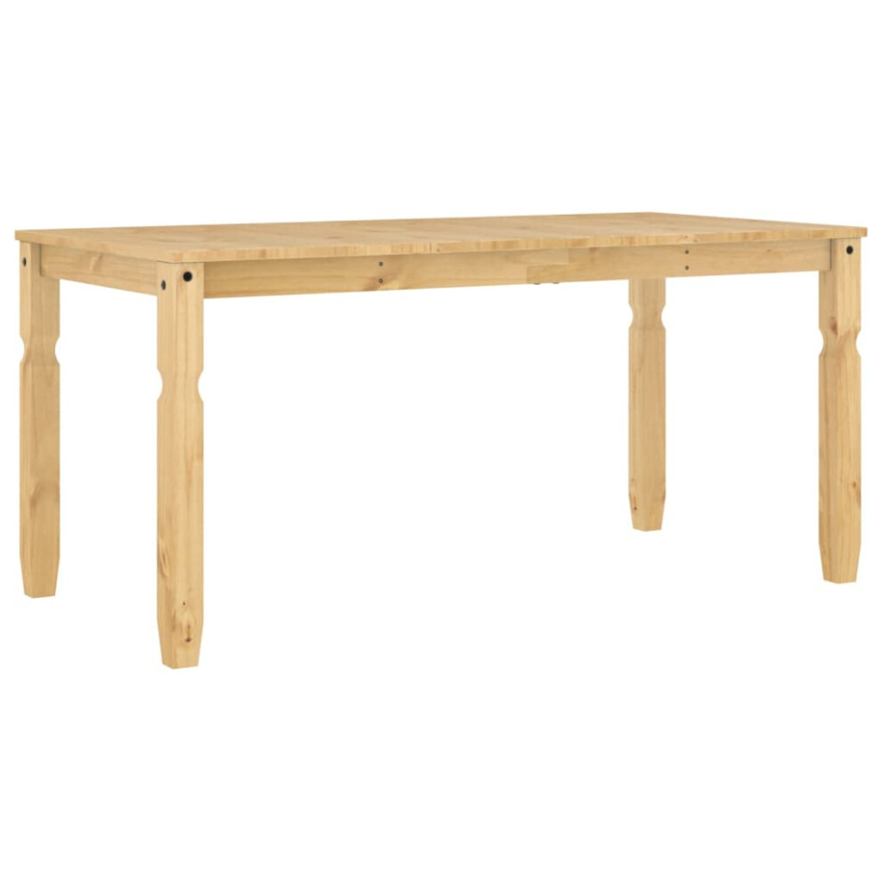 vidaXL Dining Table Kitchen Table Dining Room Dinner Table Solid Wood Pine