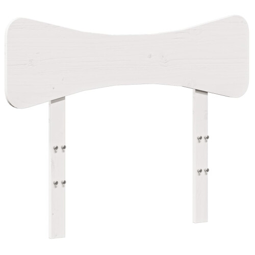 VidaXL vidaXL Headboard Bed Header Bed Headboard Panel White 100 cm Solid Wood Pine 1